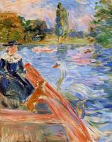 Morisot, Berthe - Boating on the Lake